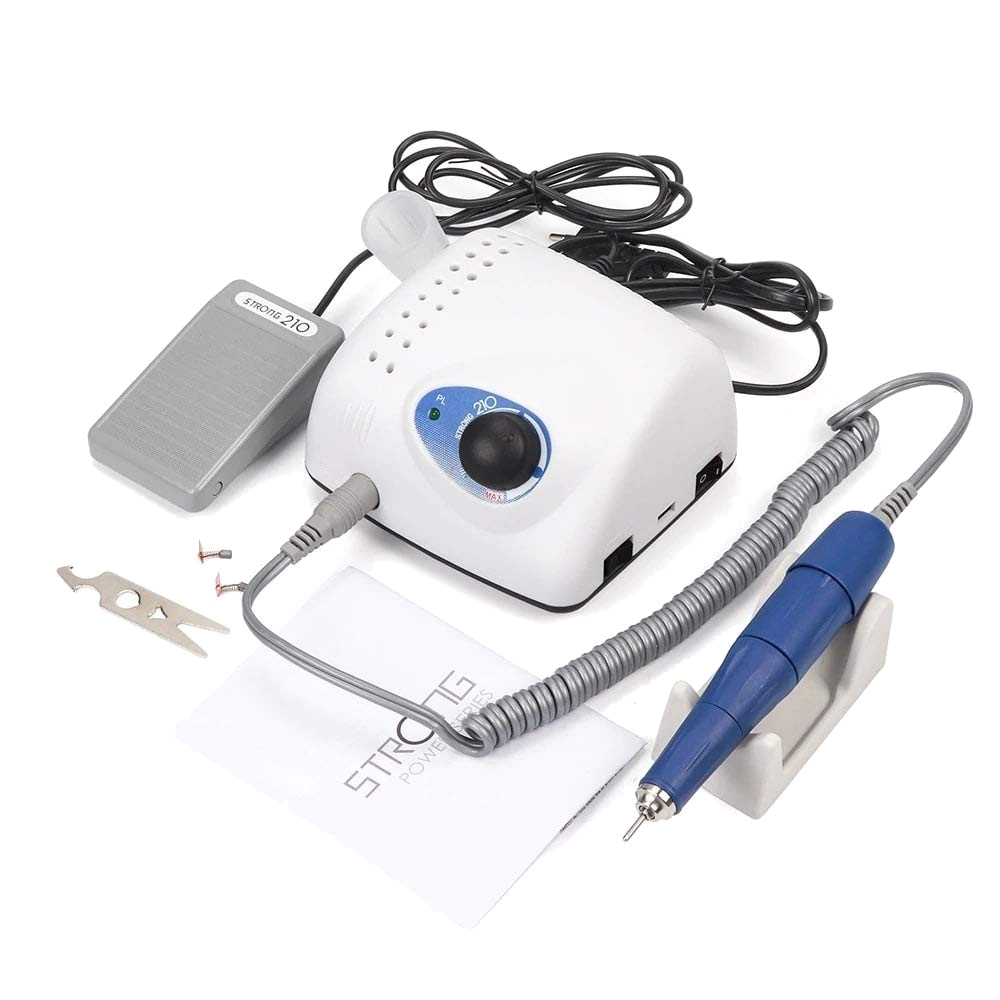 Saeshin Strong 210 / 105LN Blue 45K RPM Nail Drill