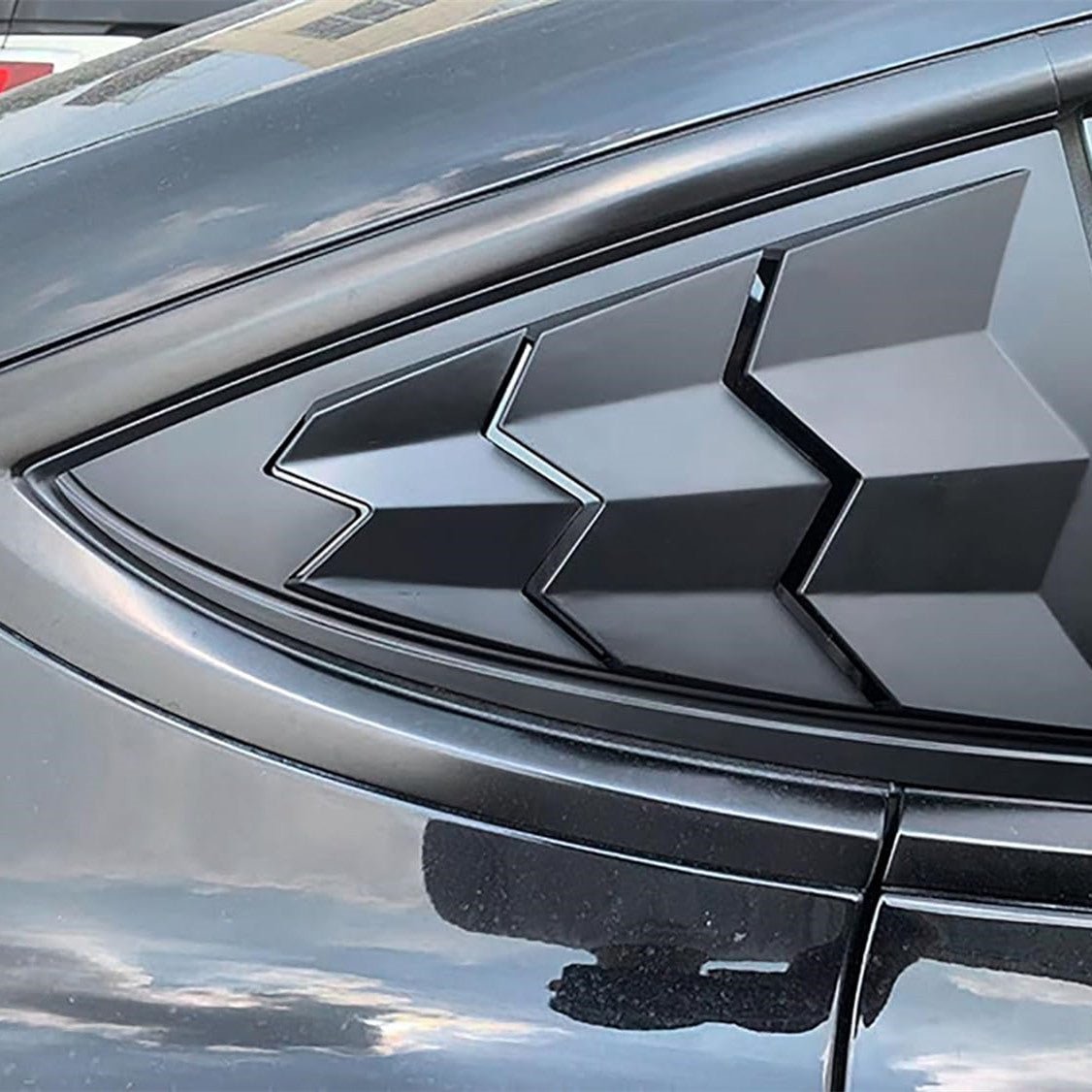Rear Side Window Louvers Trim for Tesla Model 3 2017-2023 [2 PCS]